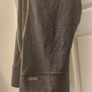 Pink gray yoga pants Large